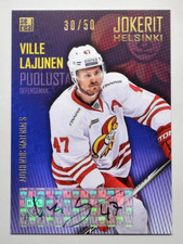 2016-17 KHL Jokerit Helsinki Autograph #JOK-AUT-010 Ville Lajunen 30/50