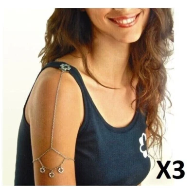 Offerta Regalo 3 Bracciali da Spalla Bliss Donna Cerimonie Matrimoni Eventi Moda - Immagine 1 di 4