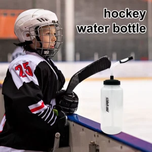 Sports Water Bottle with Straw Reusable Bottle Squeeze for Gym Fitness - Picture 1 of 13