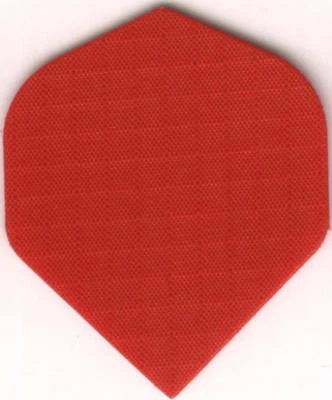TON JUNKIE Red Nylon Dart Flights: 3 per set