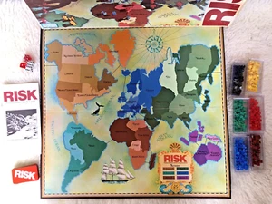 Vintage 1975 Risk Board Game Parker Brothers - Complete - Picture 1 of 19