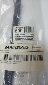 PCTEL Maxrad 825-896 5dB Trilinear Closed Coil Black BMUF8455 New - Picture 1 of 3