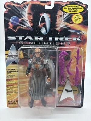 Figura de acción Star Trek Generations B'Etor Playmates de colección 1994 Foto 1 de 2
