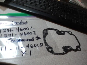 1977-2004 SUZUKI RM DS JR 50 60 80 BASE GASKET NOS OEM 11241-46010 11241-46002 - Picture 1 of 3