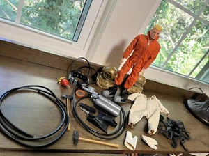 Hasbro GI Joe Eight Ropes Of Danger Adventure Team Deep Sea Diver Painted Head - Picture 1 of 16