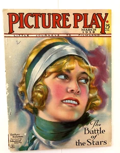 March 1928 Magazine "Picture Play" "Easter Ralston" on Cover by "Modest Stein" * - Picture 1 of 24