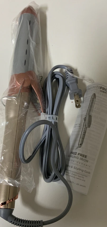 ✅ Conair Frizz Free 1" Titanium Ceramic Curling Iron, 🆕 NO BOX - Image 1 of 1