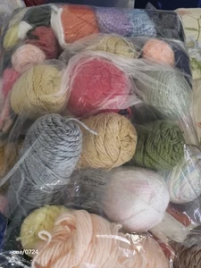 Over 200 Full Skeins  Acrylic Yarn Variety of Colors and Brands  - Picture 1 of 7