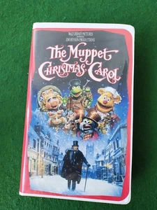 The Muppet Christmas Carol Vhs Frank Oz Charles Grodin Diana Rigg & John Cleese - Picture 1 of 3