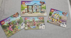 Lot 4 Lego Friends Instructions Manual   41422 41424 41427 41682