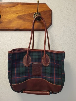 5/A Baker Blankiet Tartan Plaid Taylor Tote - Image 1 of 4