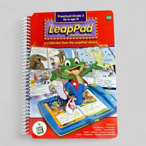 LeapFrog Leap Pad Book Preschool-Grade K 1 2 3 4 5 Reading Book No Cartridge - Picture 1 of 3