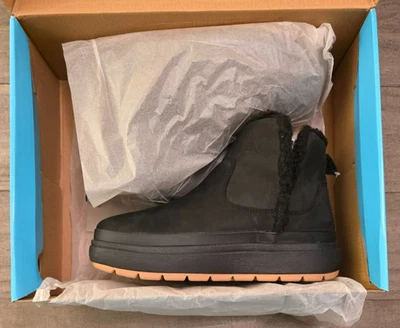 Talla 9 Reef Mujer Fin de Semana Otoño Sin Cordones Acogedora Bota Calce Relajado Negra, CJ5663 Foto 1 de 4