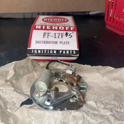 Nuevo de Lote Antiguo 1958 1973 Ford Placa de Distribuidor Nuevo se adapta a Edsel, Lincoln Mercury también!!! Foto 1 de 4