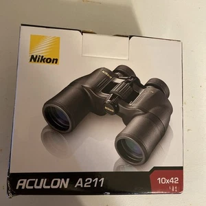 New Nikon Aculon A211 10x42 Binoculars - Picture 1 of 5