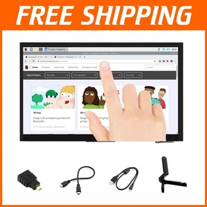 Portable 7-Inch 1024x600 Touch Screen Display with HDMI for Raspberry Pi & More - Picture 1 of 11