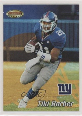 2002 Bowman's Best Tiki Barber #72 - Image 1 of 2