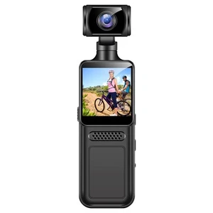 4G Protable Digital Camera 2K Pocket Motion Camera 180 Degrees Rotate Bike8279 - Picture 1 of 21