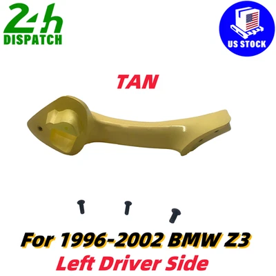 Tirador de puerta interior lado del conductor izquierdo bronceado para BMW Z3 1996-2002 Foto 1 de 4