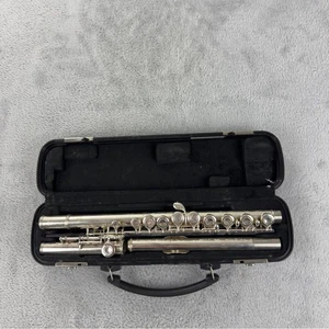 Yamaha Advantage Silver 200AD Flute and Cleaning Rod with Original Case - Picture 1 of 16