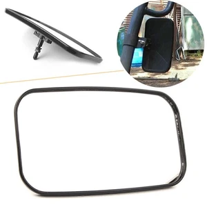 For 1.5" 1.75" 2" Roll Bar Polaris Yamaha Honda Arctic Cat UTV Rear View Mirror - Picture 1 of 11