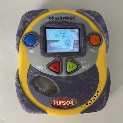 Reproductor de video personal para niños Playskool Video Now Jr 2004 probado funciona feomente agrietado Foto 1 de 4