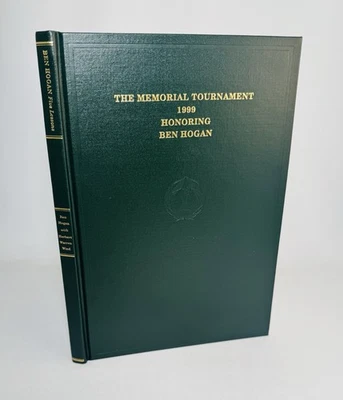 The Memorial Tournament-Ben Hogan-Golf-1999-Rare Limited Edition!-Fine Binding! - Imagem 1 de 4