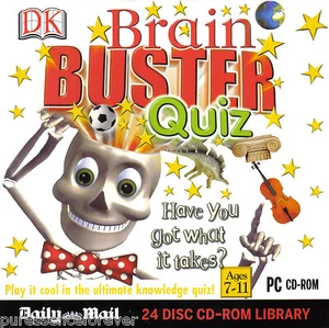 DK: BRAIN BUSTER QUIZ (Daily Mail PC CD-ROM) - Picture 1 of 1