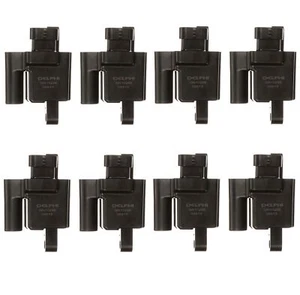 Set of 8 Delphi Direct Ignition Coils for Cadillac Escalade Chevy Avalanche 1500 - Picture 1 of 1
