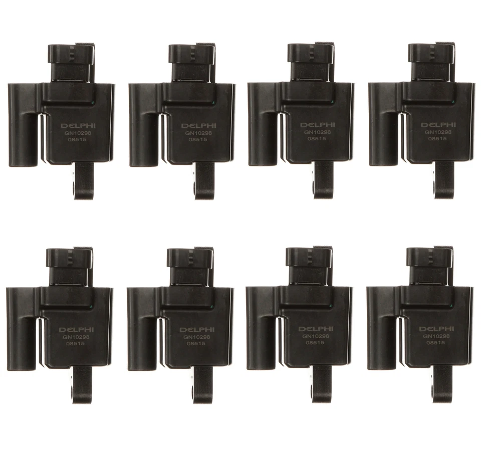 Set of 8 Delphi Direct Ignition Coils for Cadillac Escalade Chevy Avalanche 1500 - Image 1 of 1