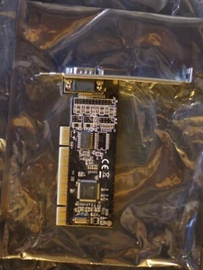 Single PARALLEL EXPANSION CARD PCI DB9 RS-232 MCS9865IV - Picture 1 of 3