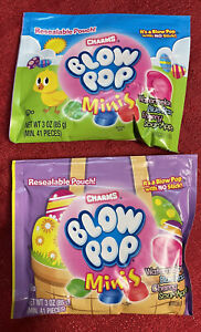 Charms Blow Pops Minis Candy, 6 oz Total Resealable Pouch, 80 Pieces