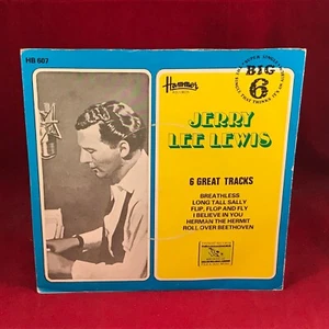 JERRY LEE LEWIS The Big Six 1979 UK 6-track 7" Vinyl EP record Long Tall Sally - Picture 1 of 4