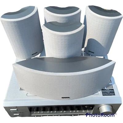 Onkyo HT-R330 Home Theater Stereo AV Receiver 5.1 Channel W/5 Speakers No Remote - Image 1 of 4