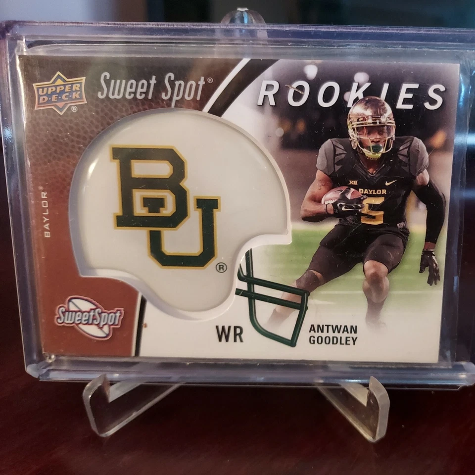2015 Upper Deck Sweet Spot Helmets Antwan Goodley #SS-AG Rookie RC - Image 1 of 3