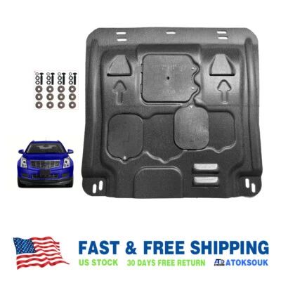 Front Skid Plate For Cadillac SRX 2010-2016 Impact Resistant Engine Guard Cover - Image 1 of 4