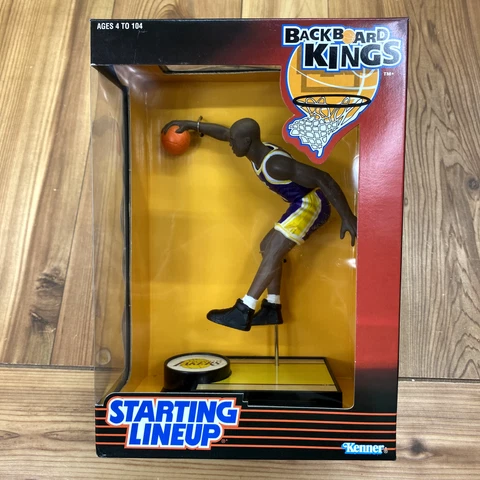 Starting Lineup Backboard Kings Shaquille O'Neal LA Lakers NBA Action Figure Cover