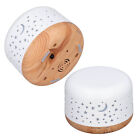 Aromatherapy Humidifier 300ml Wood Grain Desktop Humidifier W/LED Color Light