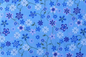 Puppenhaus mehrfarbig Blumenmuster Baumwollstoff Maßstab 1:12 Tumdee M11 - Bild 1 von 1