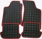 Gummi-Fußmatten 4-teilig für BMW I3 in schwarz Rand verschiedene Farben