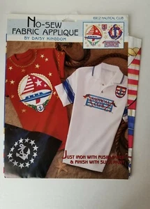 Vintage Daisy Kingdom ohne Nähen Stoff Applikation 6912 Nautical Club NEU - Bild 1 von 2