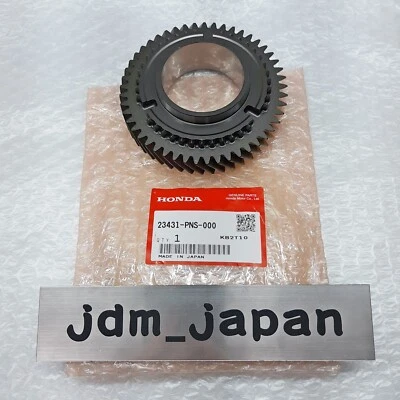 HONDA 23431-PNS-000 CIVIC FN2 TYPE-R K20 6MT 2nd Gear Counter Shaft Genuine NEW - Image 1 of 4