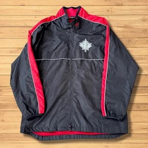 Canada Team Jersey Jacket Commonwealth Games 2002 Vintage - Size Large - Picture 1 of 8