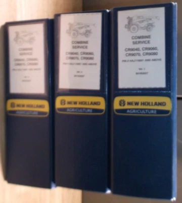 NUEVO HOLLAND CR9040 CR9060 CR9070 COMBINADO TALLER DE SERVICIO REPARACIÓN MANUAL Foto 1 de 4