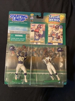 Clásico Dobles Cris Carter/Randy Moss 1999-2000 alineación inicial nuevo sellado Foto 1 de 4