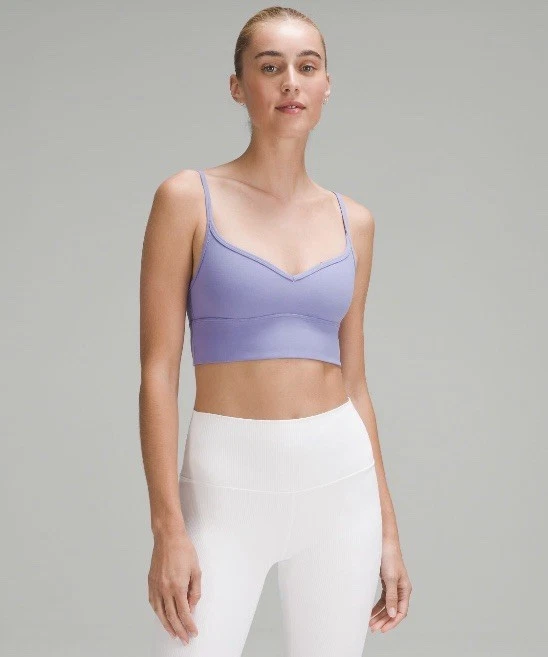 Sujetador Lululemon Align Sweetheart A/B lavanda oscura nuevo con etiquetas AGOTADO Foto 1 de 1