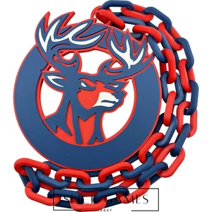 Collar de cadena Deane Bozeman Bucks High School Big Fan #1 | Fan Art impreso en 3D - Imagen 1 de 1