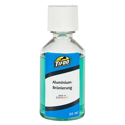 Aluminium-Brünierung zum Streichen - Aluminium gezielt schwärzen - Alu brünieren - Bild 1 von 4