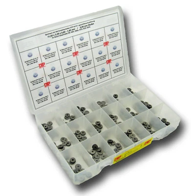 Einstellscheiben Einstellplättchen für Einspritzdüsen 11,5 x 3,2mm 450 Stück - Bild 1 von 3
