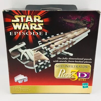Star Wars Episode 1 Gungan Sub Puzz3D Mini 66 Piece Puzzle 1999 Open Complete - Image 1 of 4
